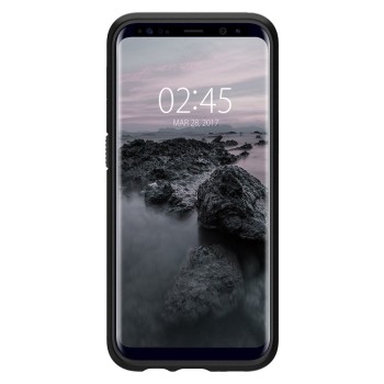 Spigen Slim Armor хибриден кейс с най-висока степен на защита за Samsung Galaxy S8+ Plus, Black