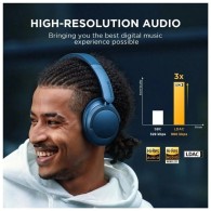 Безжични слушалки, Xiaomi 1More, HC905, ANC SonoFlow, Bluetooth 5.0, Вграден микрофон, Черен