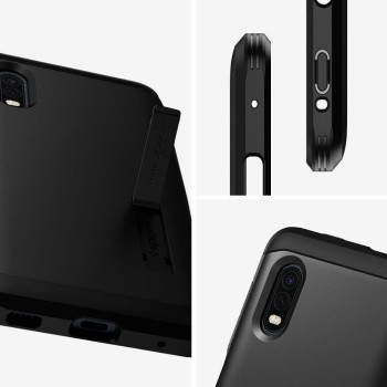 Spigen Tough Armor хибриден кейс с най-висока степен на защита Tech за Samsung Galaxy X cover Pro, Black