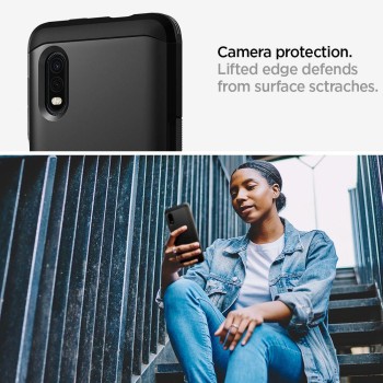 Spigen Tough Armor хибриден кейс с най-висока степен на защита Tech за Samsung Galaxy X cover Pro, Black