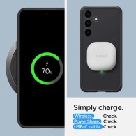 Калъф Spigen Ultra Hybrid за Samsung Galaxy S24, Frost Black