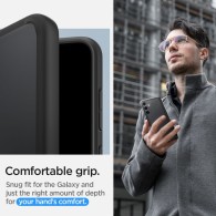 Калъф Spigen Ultra Hybrid за Samsung Galaxy S24, Matte Black
