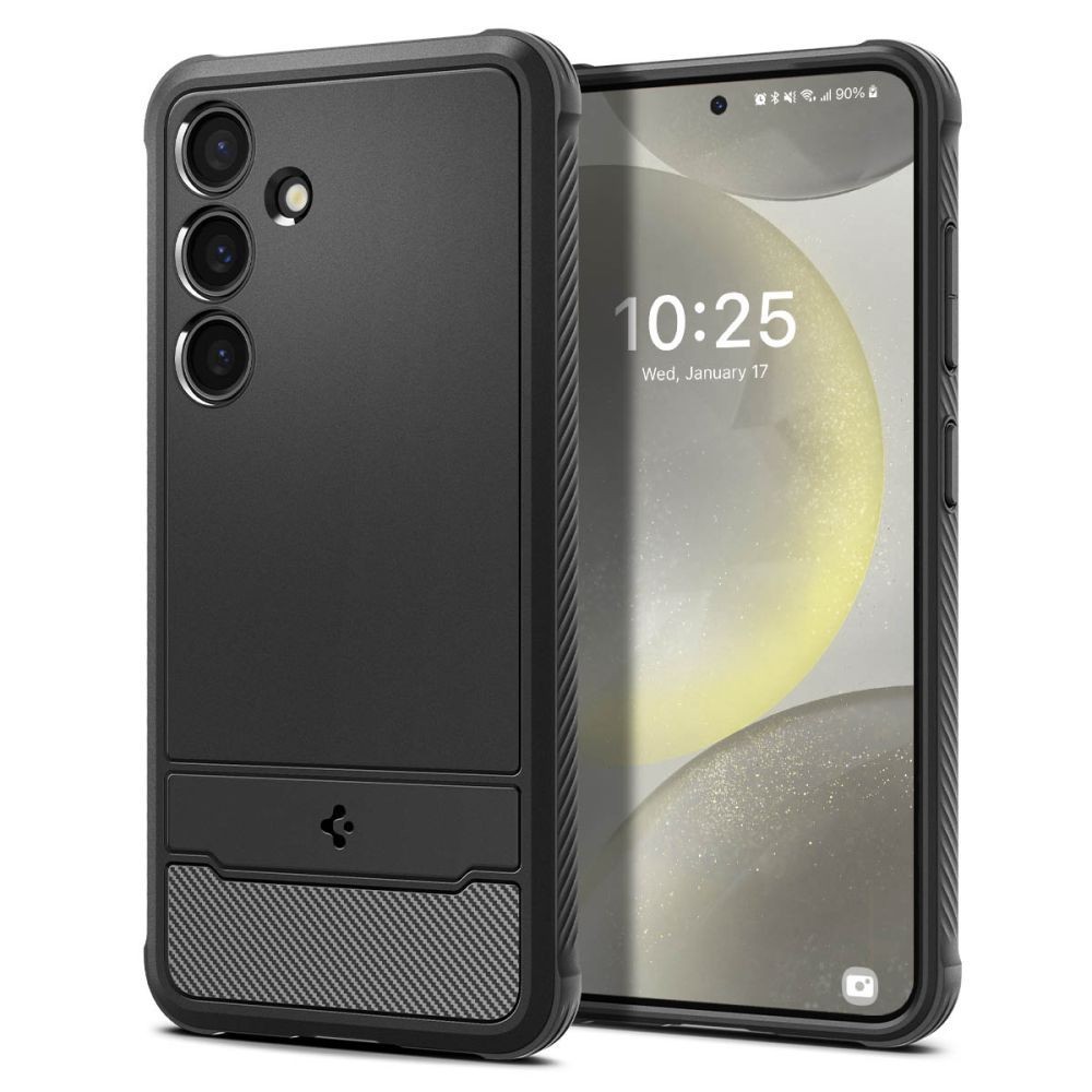 Калъф Spigen Rugged Armor За Samsung Galaxy S24, Matte Black