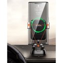 Поставка с функция за безжично зареждане Joyroom 15 W car charger gravity phone holder (dashboard) (JR-ZS220), Черен
