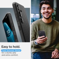 Калъф Spigen Liquid Air за Samsung Galaxy S24+ Plus, Matte Black