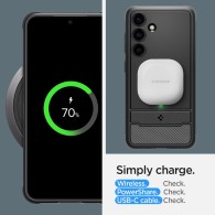 Калъф Spigen Rugged Armor За Samsung Galaxy S24+ Plus, Matte Black