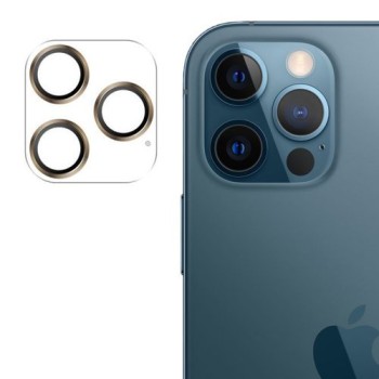 Стъклен протектор за камера Joyroom Shining Series full lens protector за iPhone 12 Pro Max (JR-PF689), Златист