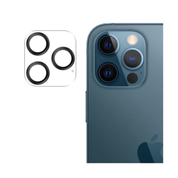 Стъклен протектор за камера Joyroom Shining Series full lens protector за iPhone 12 Pro (JR-PF688), Черен