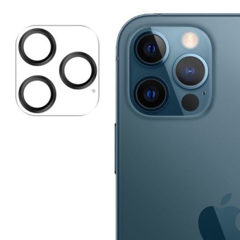 Стъклен протектор за камера Joyroom Shining Series full lens protector за iPhone 12 Pro Max (JR-PF689), Черен