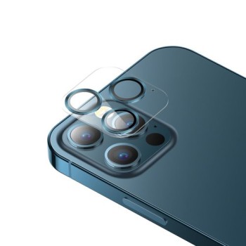 Стъклен протектор за камера Joyroom Shining Series full lens protector за iPhone 12 Pro Max (JR-PF689), Silver