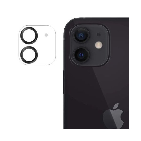 Стъклен протектор за камера Joyroom Shining Series full lens protector за iPhone 12 mini (JR-PF686), Черен