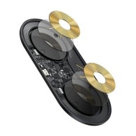 Безжично зарядно Baseus Simple 2in1 Wireless Charger+Кабел+Адаптер 24W, Черен