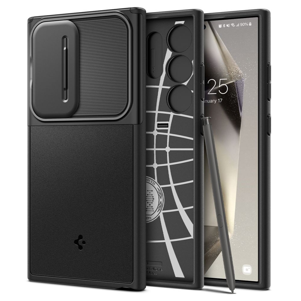 Калъф Spigen Optik Armor За Samsung Galaxy S24 Ultra, Black
