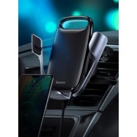 Безжично зарядно/Стойка Baseus Milky Way wireless charger 15W, Черен