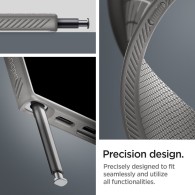 Калъф Spigen Liquid Air за Samsung Galaxy S24 Ultra, Granite Grey