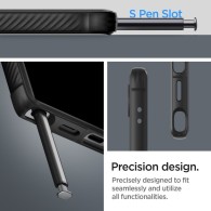 Калъф Spigen Rugged Armor За Samsung Galaxy S24 Ultra, Matte Black