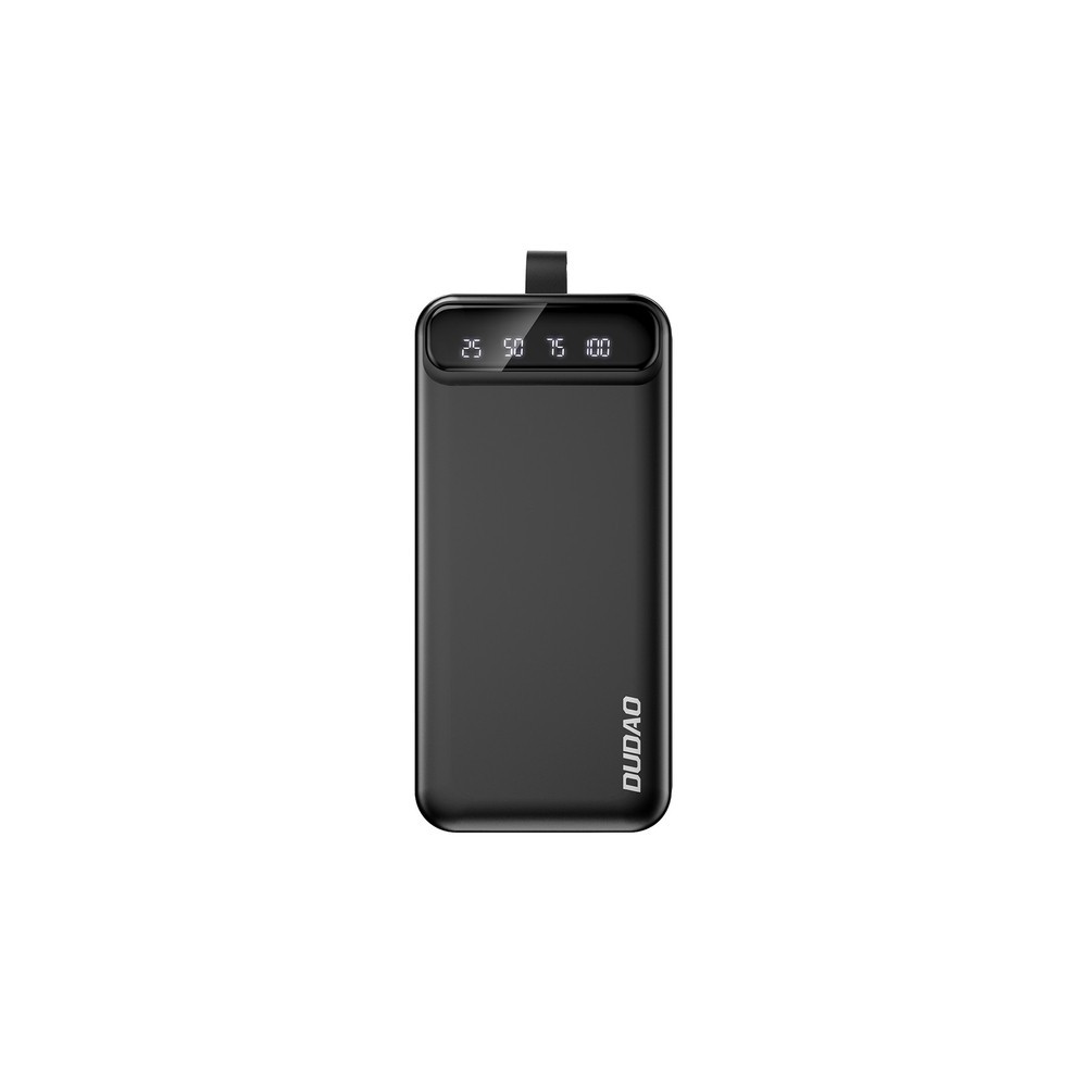 Външна батерия Dudao K8s+, 30000mAh, Led, 10W, Черен
