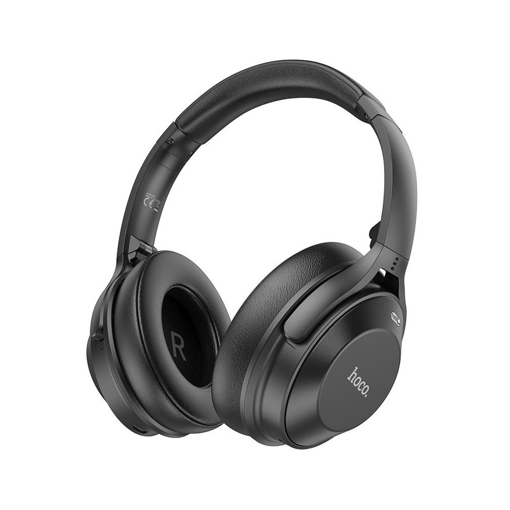 Безжични слушалки, HOCO W37 Ultimate ANC, Bluetooth 5.3, Черен