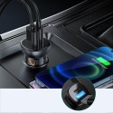 Зарядно за кола Joyroom mini dual port USB Type C / USB 38 W 3 A smart car charger Power Delivery Quick Charge 3.0 AFC SCP (C-A4