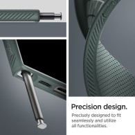 Калъф Spigen Liquid Air за Samsung Galaxy S24 Ultra, Abyss Green