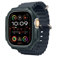 Калъф Spigen Rugged Armor за Apple Watch Ultra 1 / 2, 49mm, Abyss Green