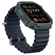 Калъф Spigen Rugged Armor за Apple Watch Ultra 1 / 2, 49mm, Abyss Green