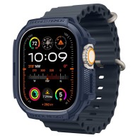 Калъф Spigen Rugged Armor за Apple Watch Ultra 1 / 2, 49mm, Navy Blue