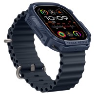 Калъф Spigen Rugged Armor за Apple Watch Ultra 1 / 2, 49mm, Navy Blue