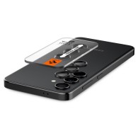Стъклен Протектор за камера Spigen Optik.TR ”Ez Fit” 2-Pack за Samsung Galaxy S24+ Plus, Black