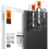 Стъклен Протектор за камера Spigen Optik.TR ”Ez Fit” 2-Pack за Samsung Galaxy S24 Ultra, Black