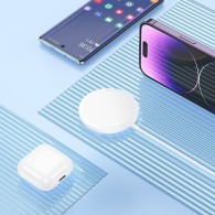 Зарядно Hoco Enjoy CW52, MagSafe,15W, White