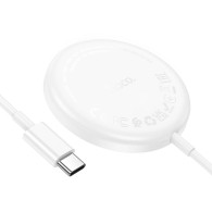 Зарядно Hoco Enjoy CW52, MagSafe,15W, White
