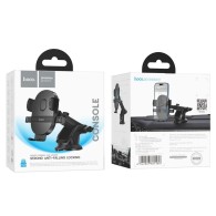 Стойка за Кола Hoco Mighty H19 holder window / center console , Универсален, Black