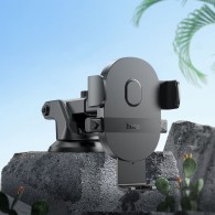 Стойка за Кола Hoco Mighty H19 holder window / center console , Универсален, Black