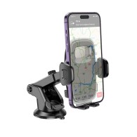 Стойка за Кола Hoco Fair H15 holder window / center console , Универсален, Dark Night Black