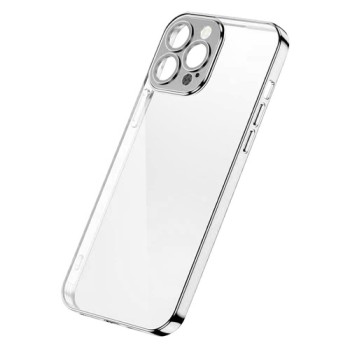 Калъф Joyroom Chery Mirror Case electroplated electroplating cover за iPhone 13 (JR-BP907 silver), Сребрист