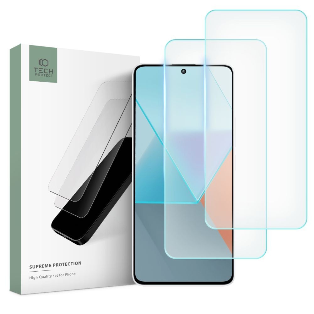 Стъклен Протектор Tech-Protect Supreme за Xiaomi Redmi Note 13 / 13 Pro / 4G / 5G, Clear