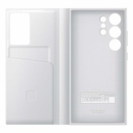 Калъф Samsung Smart View Wallet Case, За Galaxy S24 Ultra, White