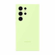 Калъф Samsung Silicone Case, За Galaxy S24 Ultra, Light Green