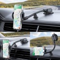 Поставка Joyroom mechanical long arm car phone holder for dashboard (JR-ZS258), Черен