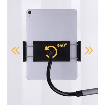 Поставка Joyroom rotary adjustment lazy holder desktop phone and tablet holder (JR-ZS263), Черен