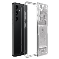 Калъф Spigen Ultra Hybrid за Samsung Galaxy S24, Zero One Edition White