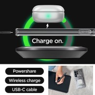 Калъф Spigen Ultra Hybrid за Samsung Galaxy S24 Ultra, Zero One Edition White