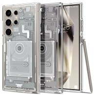 Калъф Spigen Ultra Hybrid за Samsung Galaxy S24 Ultra, Zero One Edition White