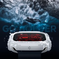 Калъф Spigen Rugged Armor за Apple Watch Ultra 1 / 2, 49mm, White