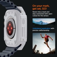 Калъф Spigen Rugged Armor за Apple Watch Ultra 1 / 2, 49mm, White