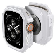 Калъф Spigen Rugged Armor за Apple Watch Ultra 1 / 2, 49mm, White