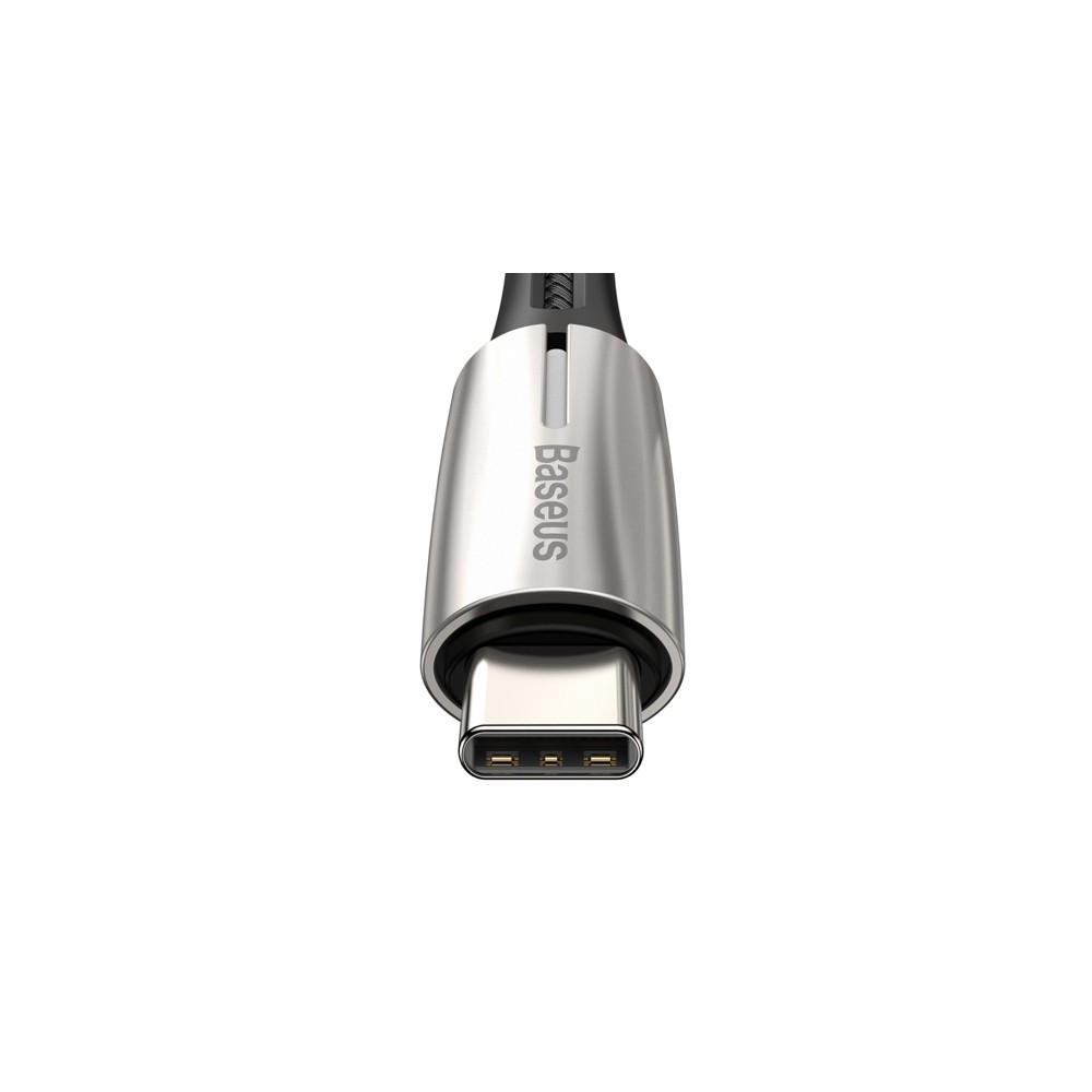 Кабел Baseus Water Drop Type-C PD 2.0 60W 20V 3A 1M, Черен