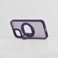 Калъф fixGuard - MagSafe Ghost Holder Series - iPhone 15 - Matte Purple
