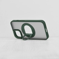 Калъф fixGuard - MagSafe Ghost Holder Series - iPhone 15 Plus - Matte Green